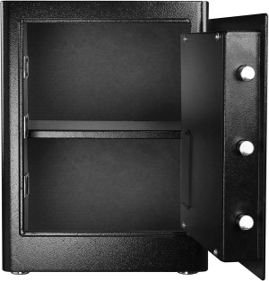 Intact Large Quick Access Biometric Fingerprint Gun Safe With Nex-Gen Full Keypad Module Tall